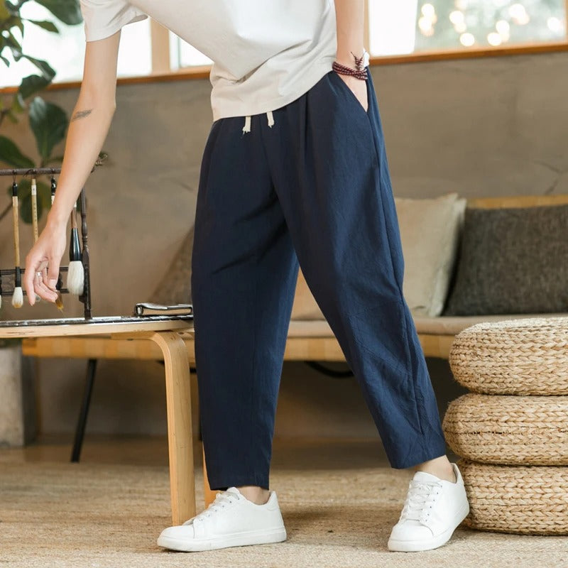 Luc™ | Pantalon Lin