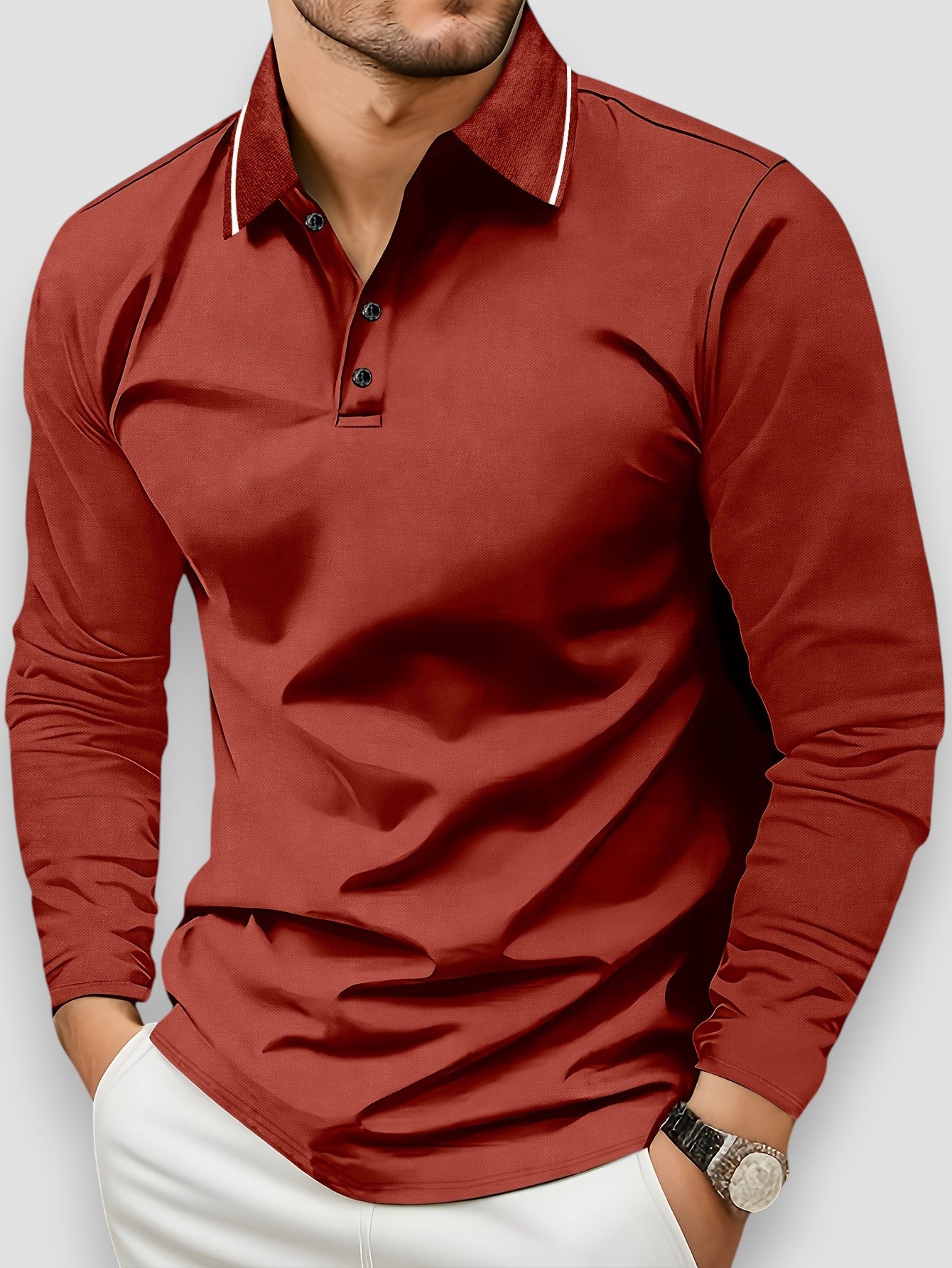 Hubert™ | Polo à Manches Longues