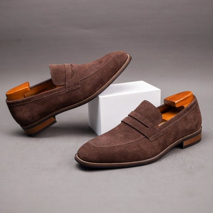 Bonnet™ | Mocassins Classiques en Daim