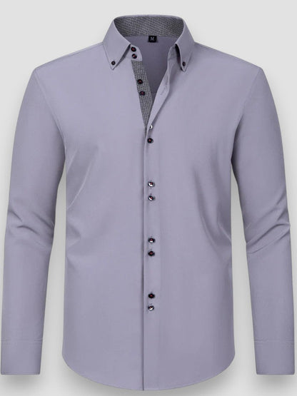 Michel™ | Chemise Soignée à Boutonnage