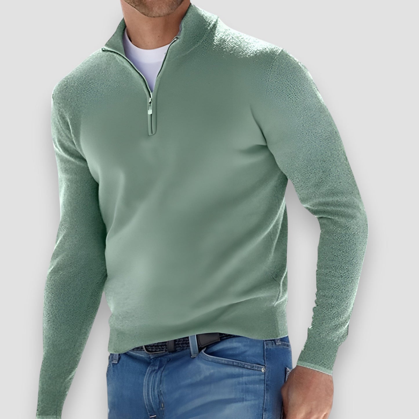 Henri™ | Pull Élégant avec fermeture éclair