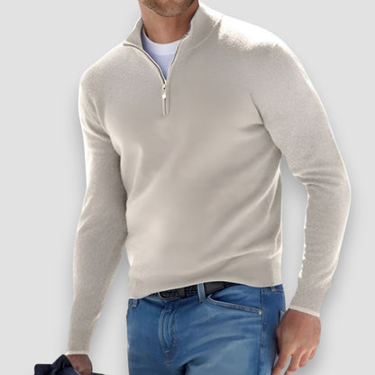 Henri™ | Pull Élégant avec fermeture éclair
