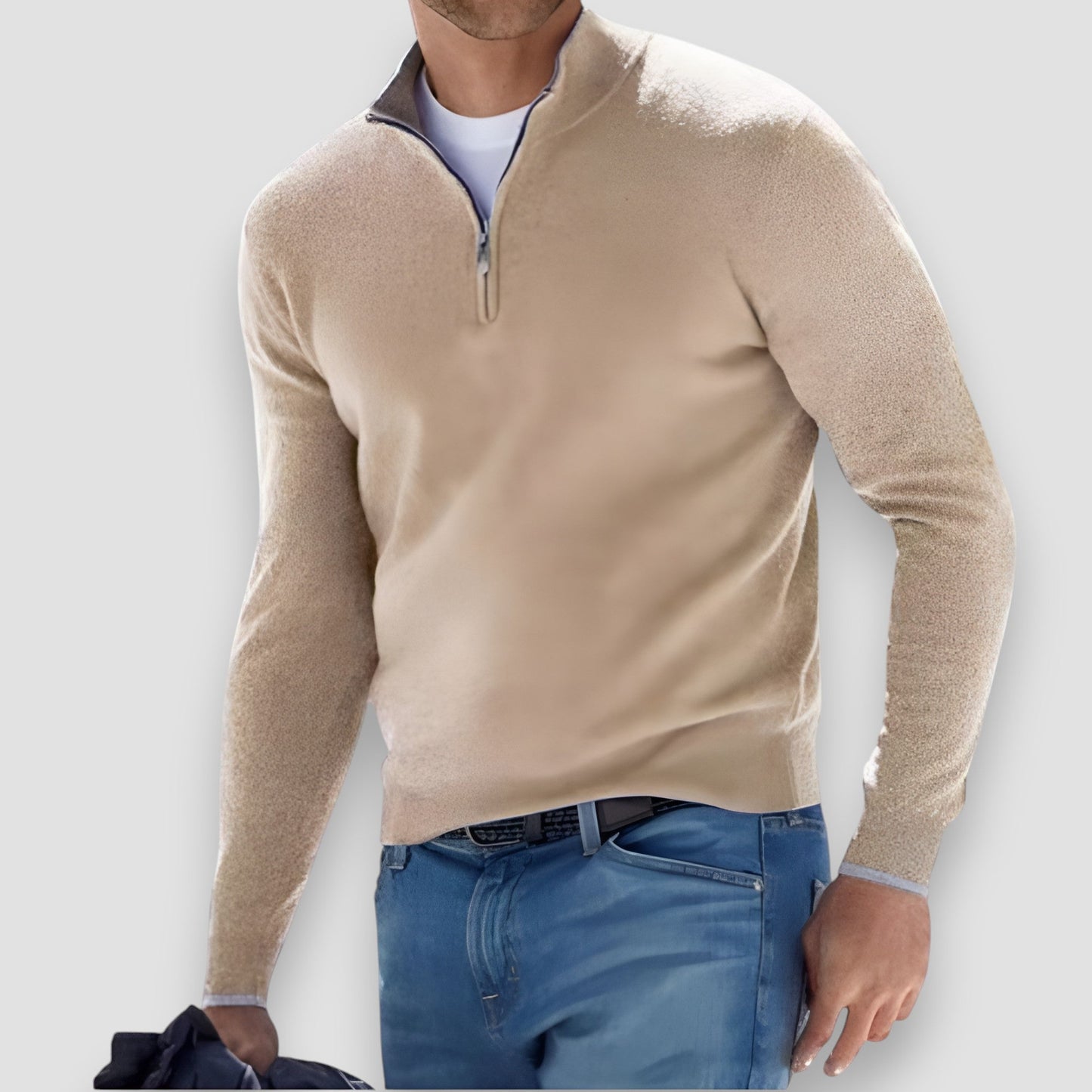 Henri™ | Pull Élégant avec fermeture éclair