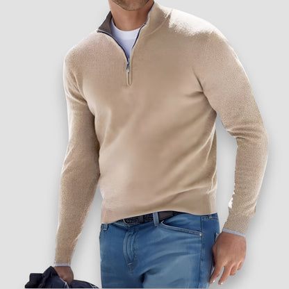 Henri™ | Pull Élégant avec fermeture éclair