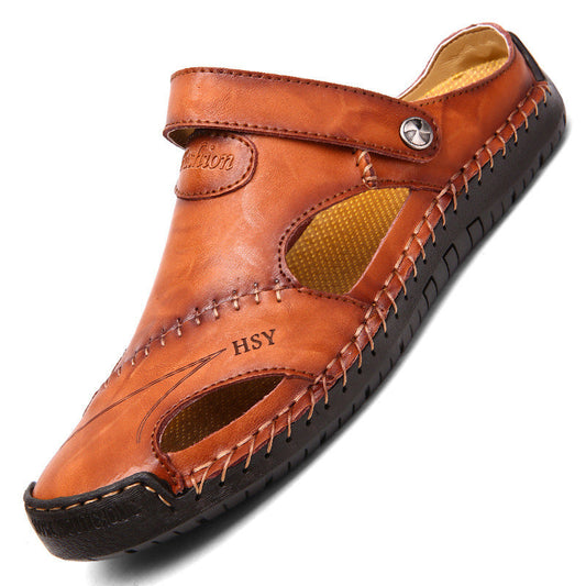 Emile™ | Sandales Orthopédiques en Cuir
