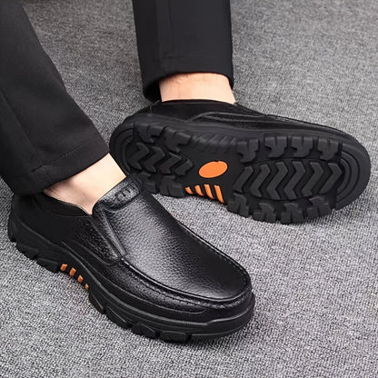 Alain™ | Chaussures en Cuir à Enfiler