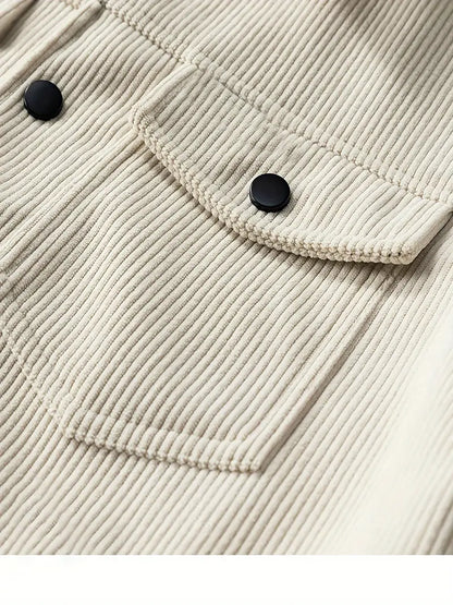Bonnet™ | Veste en Côtelé Élégante