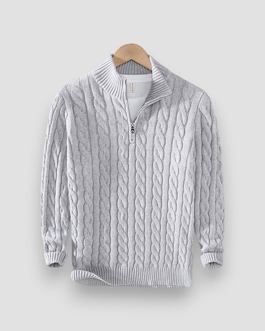 Clément™ | Pull Zippé de Luxe