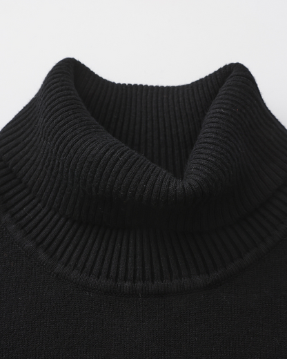 René™ | Pull Col Roulé en Laine Mérinos