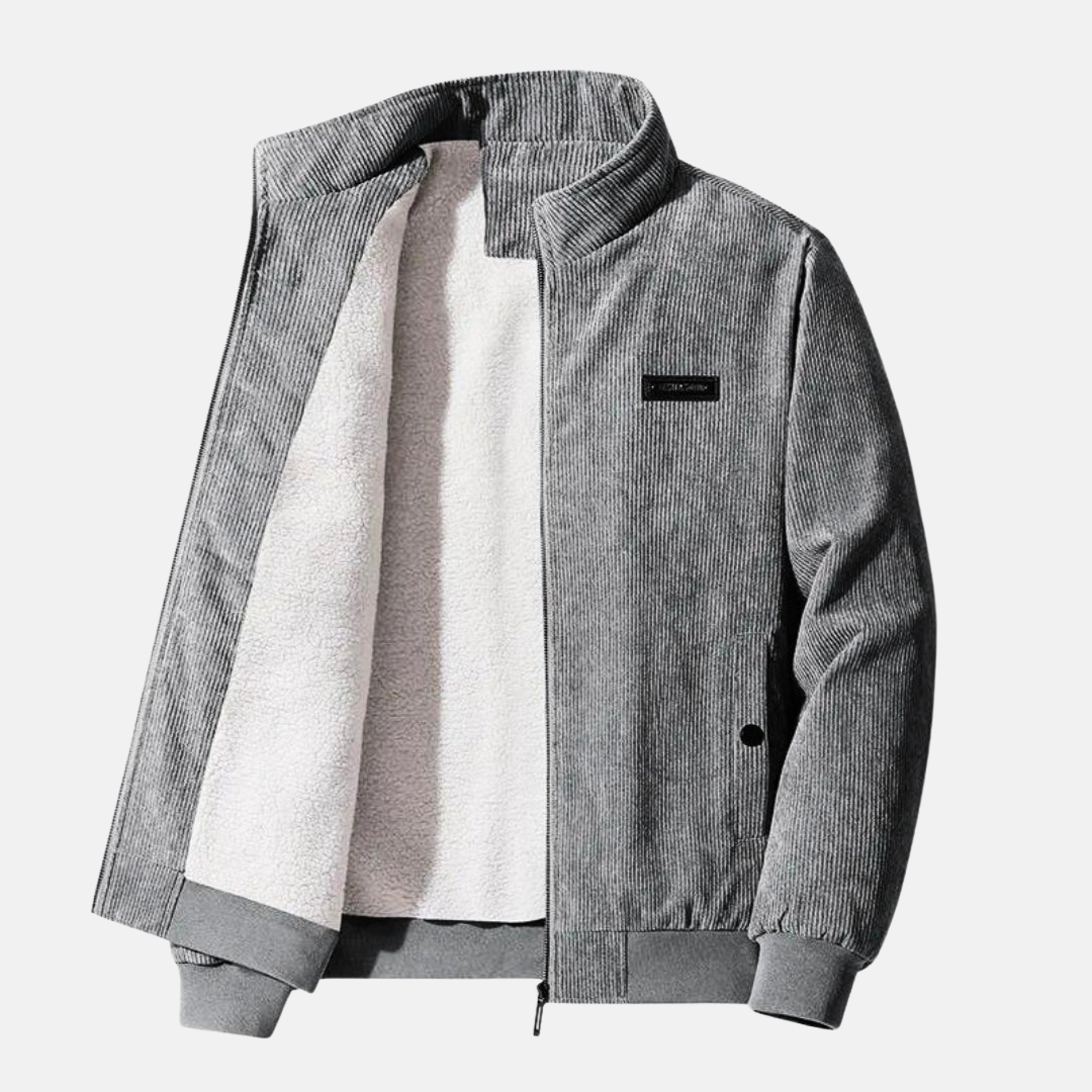 Quentin™ | Veste en Velours Côtelé Intemporelle