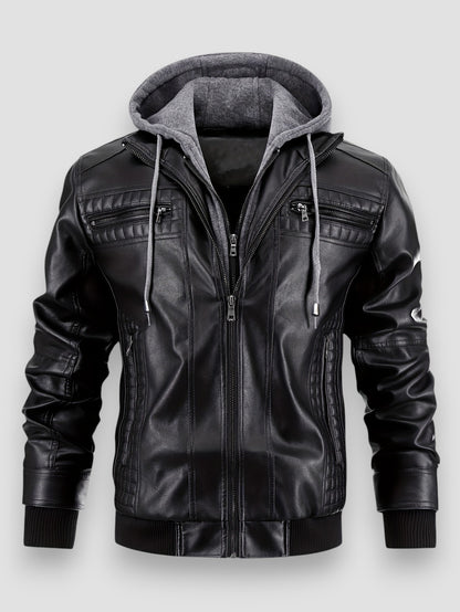 Bruno™ | Blouson bomber rétro biker