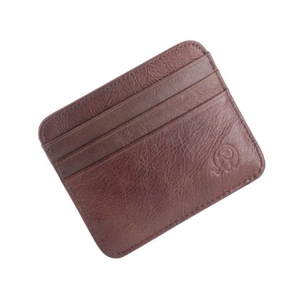 Théodore | Portefeuille fin en cuir véritable