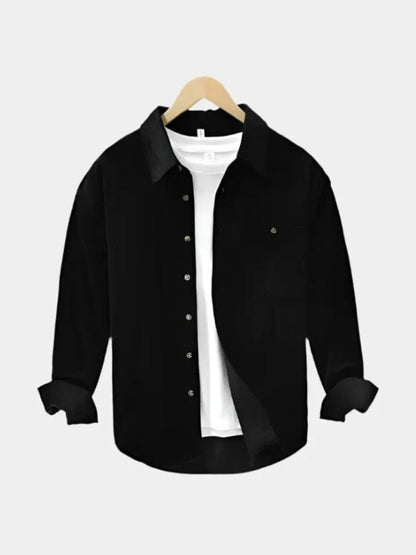 Eugène™ | Chemise en velours côtelé décontractée