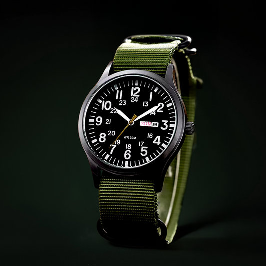 Chez Monsieur™ | Montre militaire robuste