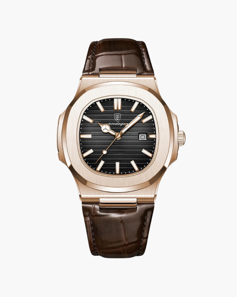 Lisbon™ | Montre en Cuir – Précision Élégante au Quotidien