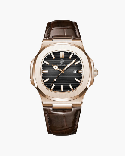 Lisbon™ | Montre en Cuir – Précision Élégante au Quotidien