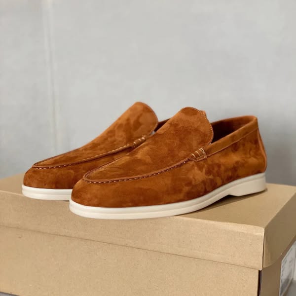 Laurent™ | Mocassins en daim élégants