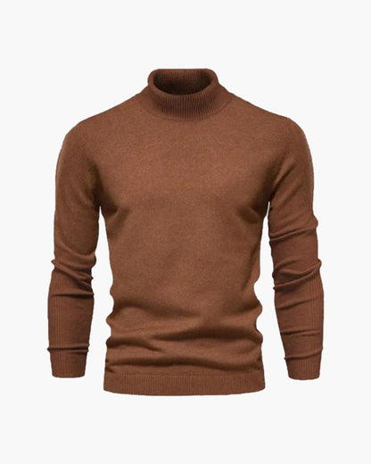 René™ | Pull Col Roulé en Laine Mérinos