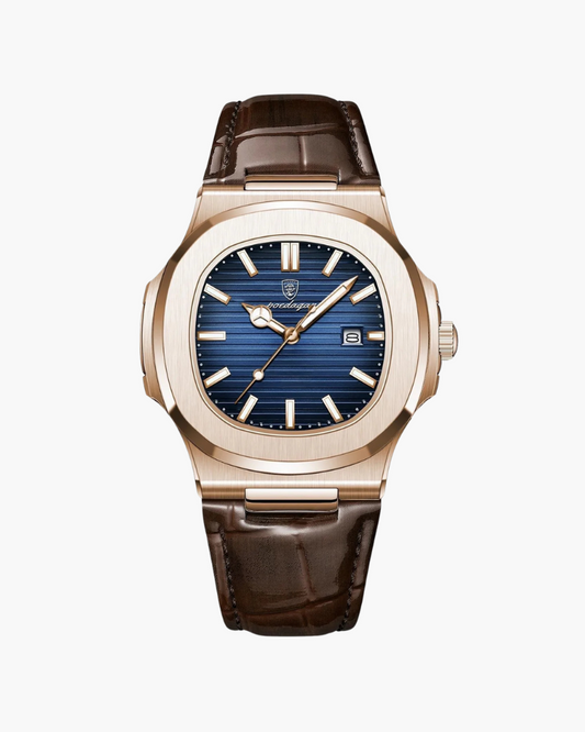 Lisbon™ | Montre en Cuir – Précision Élégante au Quotidien