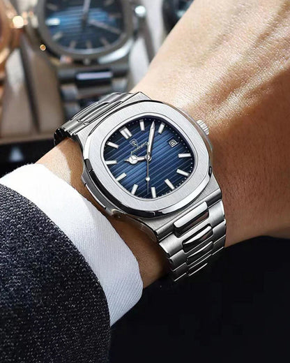 Geneva™ | Montre Élégante – Étanche, Confortable & Accessible