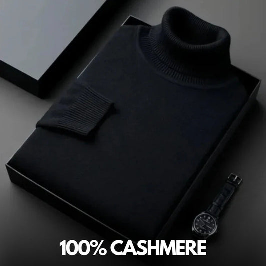 Théo™ | Col Roulé en Cachemire de Luxe