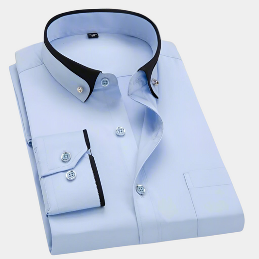 Chez Monsieur™ | Chemise Classique à Manches Longues