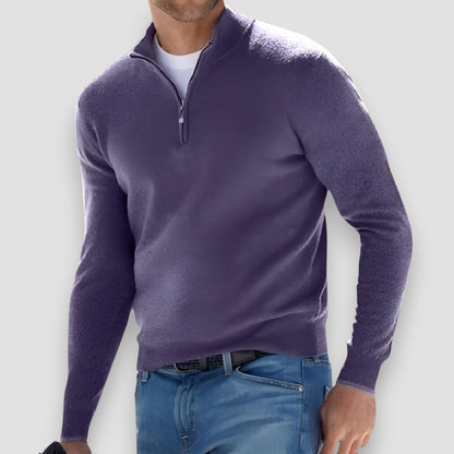 Henri™ | Pull Élégant avec fermeture éclair