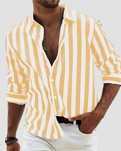 Vincent™ | Chemise Rayée Décontractée
