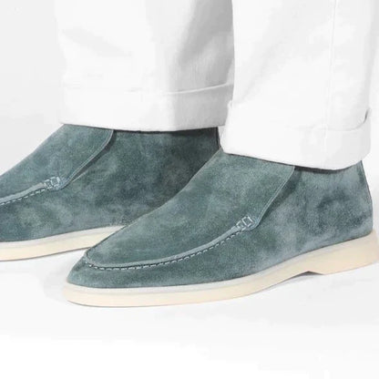 Le Marceau™ | Élégance Décontractée – Mocassins en Suède Véritable