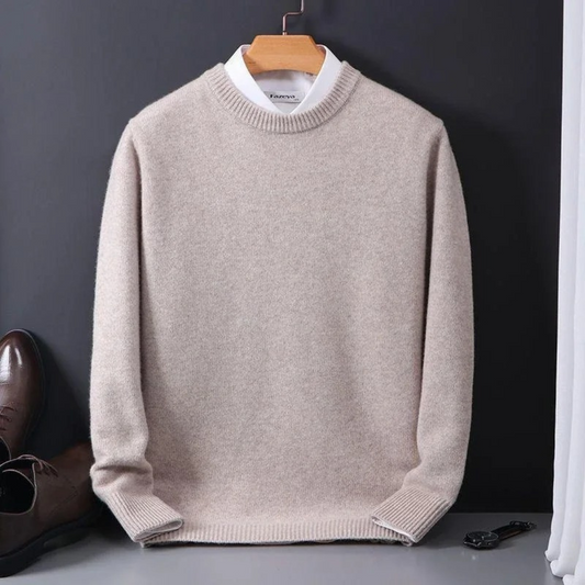 Lucien™ | Pull col rond en cachemire
