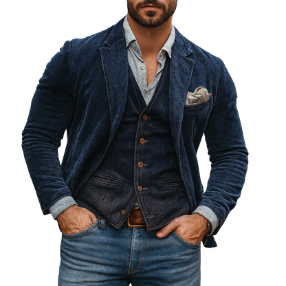 Daniel™ | Blazer Classique avec Gilet