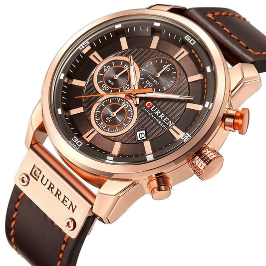 Antoine™ | Montre Quartz Cuir