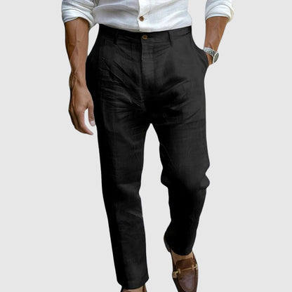 Michel™ | Pantalon Lin Classique