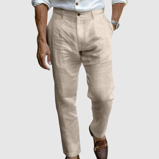 Michel™ | Pantalon Lin Classique