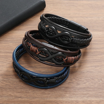 Infinity™ | Bracelet en cuir