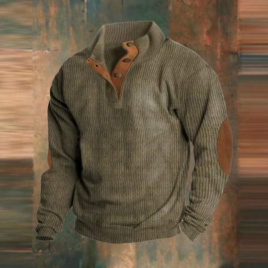 Albert™ | Sweat-shirt décontracté à col montant et manches longues