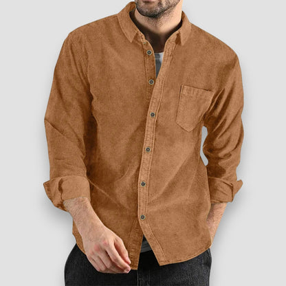 Georges™ | Chemise en Velours Côtelé Confortable