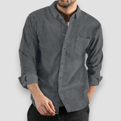 Georges™ | Chemise en Velours Côtelé Confortable