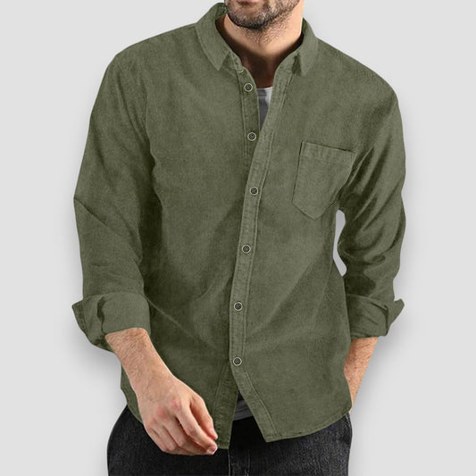 Georges™ | Chemise en Velours Côtelé Confortable