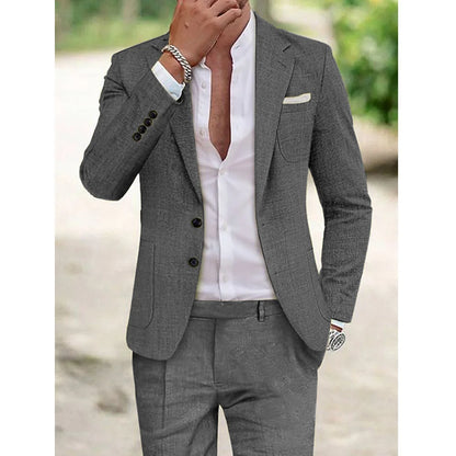 Claud™ | Costume Homme en Lin de Luxe