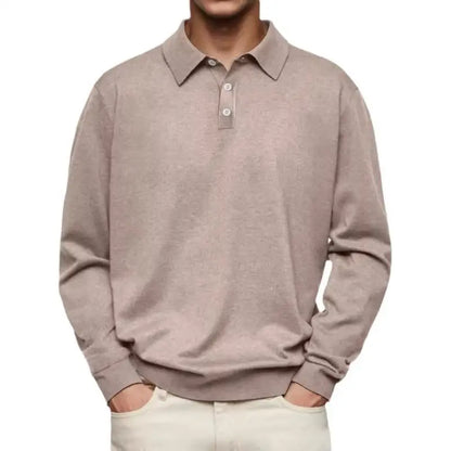 Chez Monsieur™ | Polo Décontracté à Manches Longues