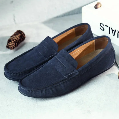 Lefebvre™ | Mocassins Souples en Daim