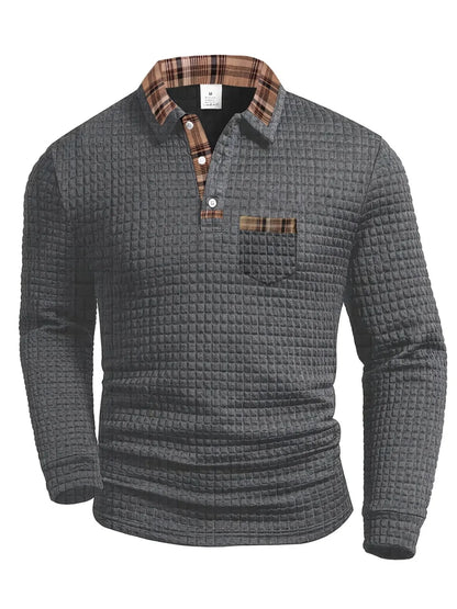 Denis™ | Polo à Motif à Carreaux