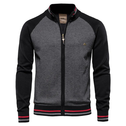 Nicolas™ | Élégant Pull à Fermeture Éclair