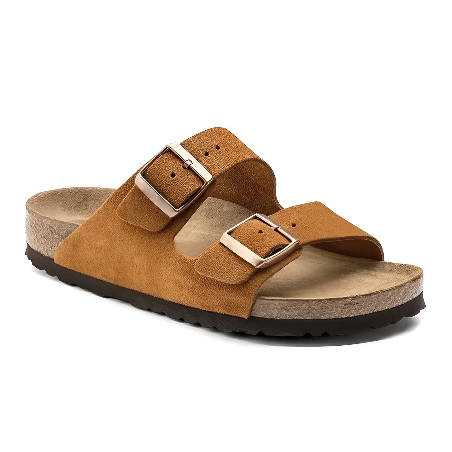 Le Raffiné™ | Sandale à Enfiler en Cuir Véritable