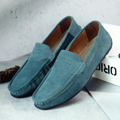 Lefebvre™ | Mocassins Souples en Daim