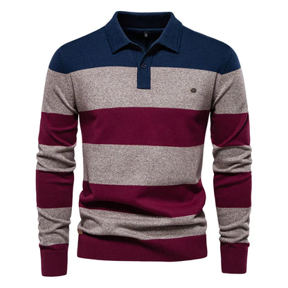 Theo™ | Pull à Rayures Fines