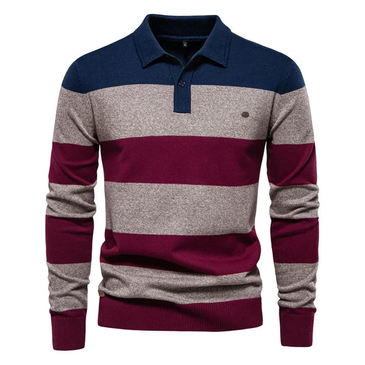 Theo™ | Pull à Rayures Fines
