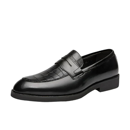 Delcourt™ | Mocassins en Cuir effet Crocodile