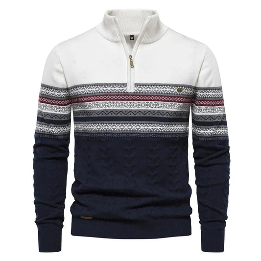 Jean™ | Pull à Motifs Subtils